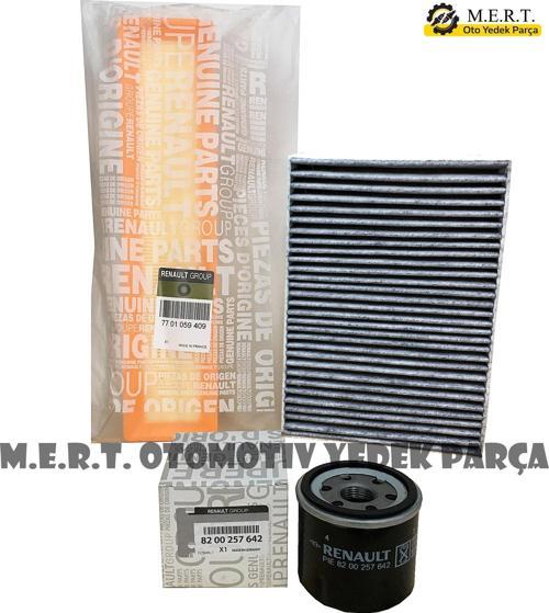 Renault Symbol 1.2 16V Filtre Bakım Seti (2008-2012)