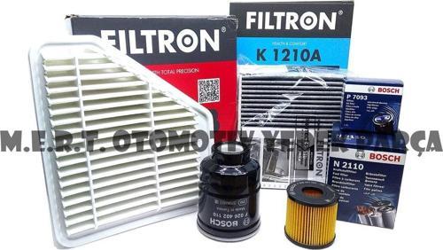 Toyota Corolla 1.4 D-4D Filtre Bakım Seti (2009-2016)