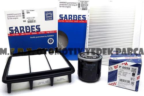 Hyundai I30 1.4 / 1.6 Benzinli Filtre Bakım Seti (2007-2012)