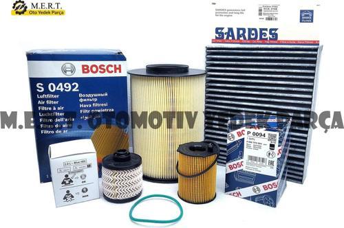 Ford Focus 1.5 Tdci Dizel Filtre Bakım Seti (2014-2018)