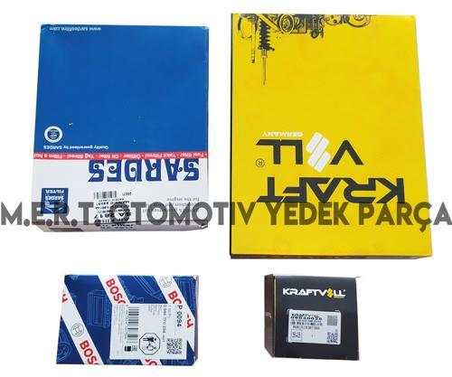 Ford Fiesta 1.5 Tdci Filtre Bakım Seti (2018-2020) Euro 6