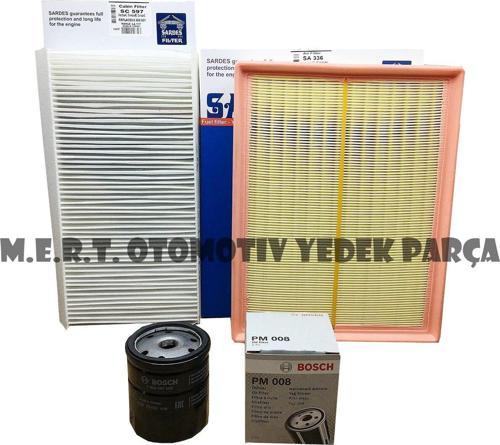 Opel Vectra C 1.6 Filtre Bakım Seti (2002-2008)