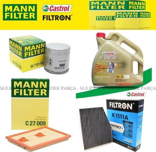 Volkswagen Jetta 1.2 Tsı Mann Filtre Bakım Seti 2015-2017 Cyv
