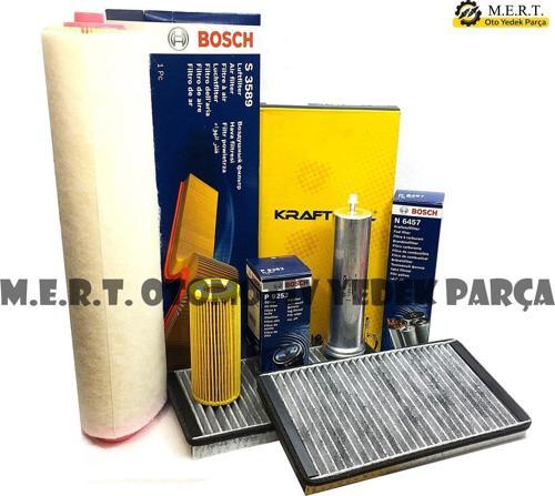 Bmw 5.30D E60 Dizel Filtre Bakım Seti (2003-2010) M57