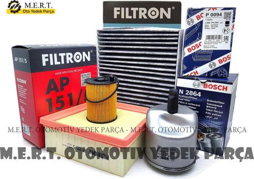 Ford Fiesta 1.5 Tdci Filtre Bakım Seti (2012-2016) (484020218)