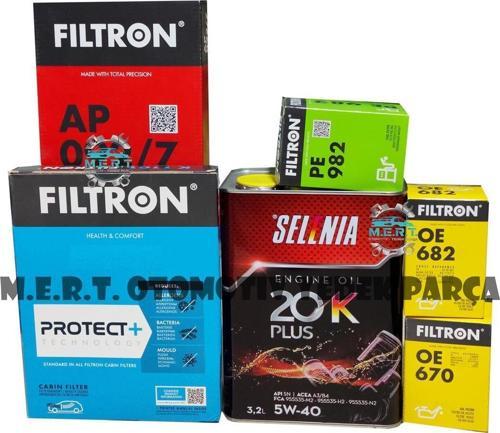 Fiat Doblo 1.3 Multijet Yağ Bakım Filtre Seti 2004-2010