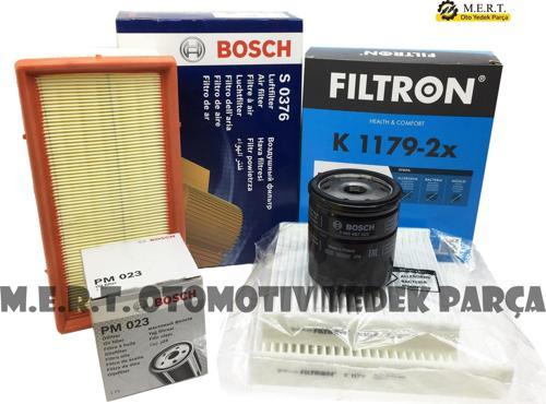 Citroen C3 1.2 Benzinli Puretech 82Hp Filtre Bakım Seti
