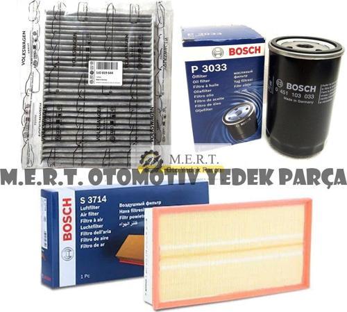 Vw Bora 1.6 8V Filtre Bakım Seti (1998-2005) Akl Aeh