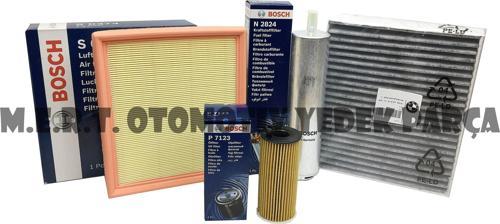 Bmw 1.16D Ed F20 Dizel Filtre Bakım Seti (2016-2019) B37