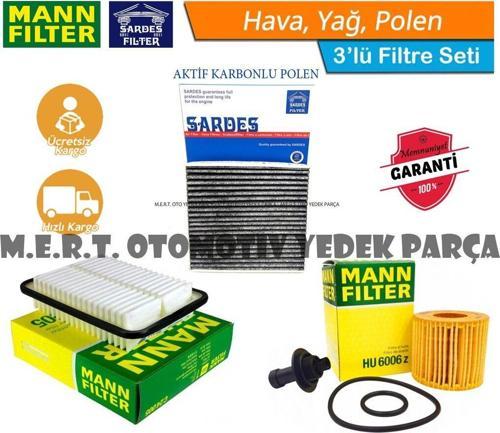 Toyota Auris 1.6 Benzinli Filtre Bakım Seti (2009-2016) (483849092)