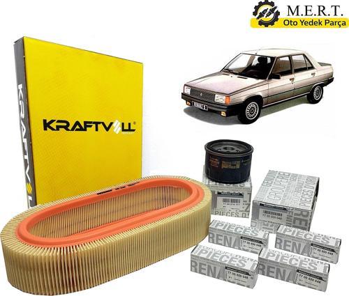 Renault R9 Broadway Spring Bakım Seti Hava Ve Yağ Filtresi + Buji