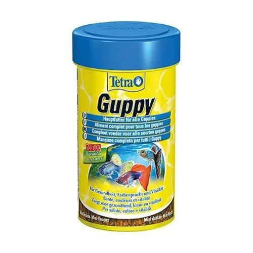 Guppy Lepistes Akvaryum Balık Yemi 100 Ml