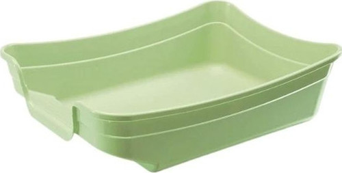 Polly İkinci Yaşam Yavru Kediler için Açık Kedi Tuvaleti Yeşil 35x25x10 Cm