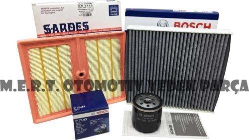 Skoda Karoq 1.0 Tsı Filtre Bakım Seti (Hava-Yağ-Polen)