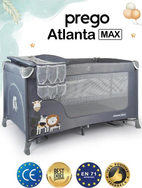8046 Atlanta Oyun Parkı 70x120 cm Gri