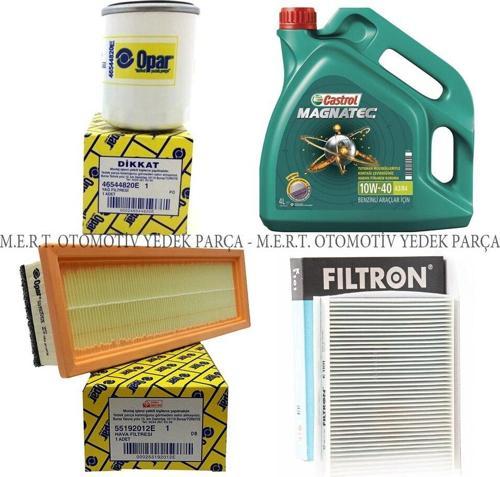 Fiat Doblo 1.4 Benzinli Yağ Bakım Filtre Seti (2005-2010)