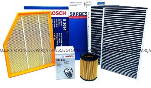 Bmw 5.20I E60 Benzinli Filtre Bakım Seti (2003-2005)