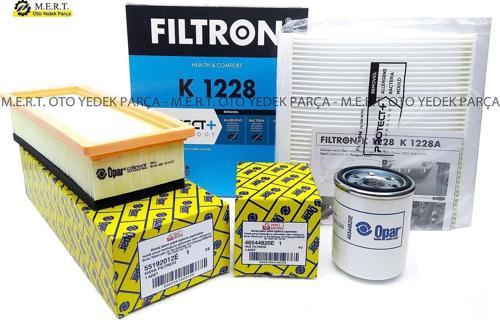 Fiorino 1.4 Benzinli Filtre Bakım Seti Opar