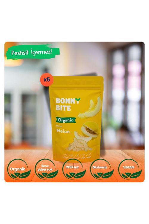 Kurutulmuş Organik Kavun Atıştırmalığı 5'Li Paket (40Grx5)