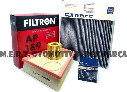 Skoda Roomster 1.2 Benzinli Filtre Bakım Seti (2010-2013) Cgp