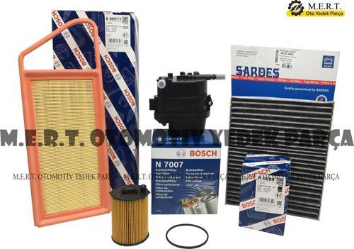 Ford Fiesta 1.4 Tdci Dizel Filtre Bakım Seti (2002-2009)