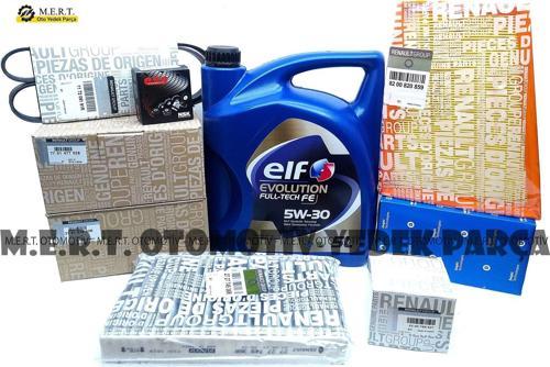 Scenic 3 Komple Bakım Seti 1.5 Dci E5 Triger-Devirdaim-Yağ-Filtre