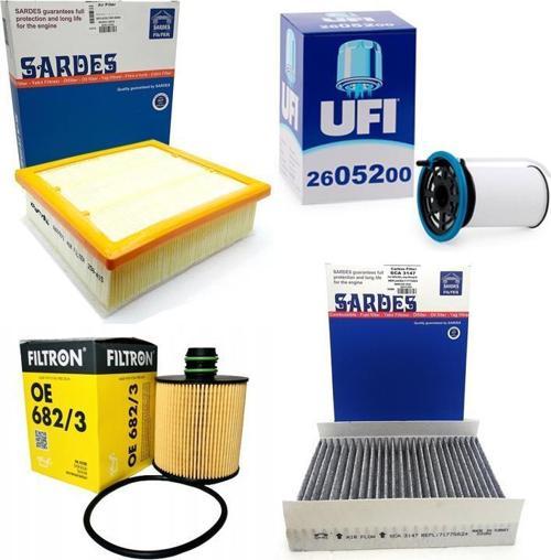 Jeep Renegade 1.6 Multijet Filtre Bakım Seti 2014-