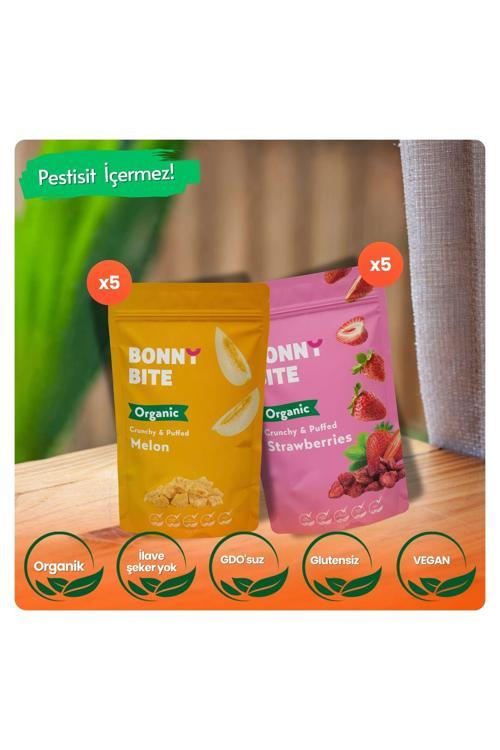 Organik Çıtır Kavun & Çıtır Çilek 10'Lu Paket