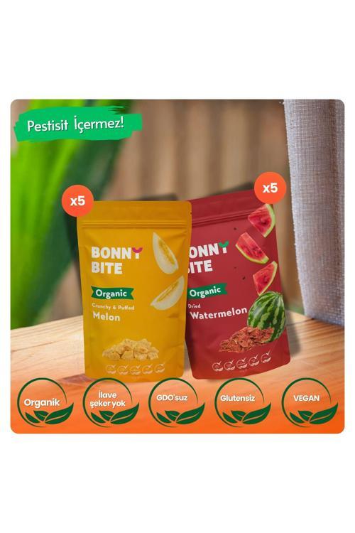 Organik Çıtır Kavun & Kurutulmuş Karpuz 10'Lu Paket