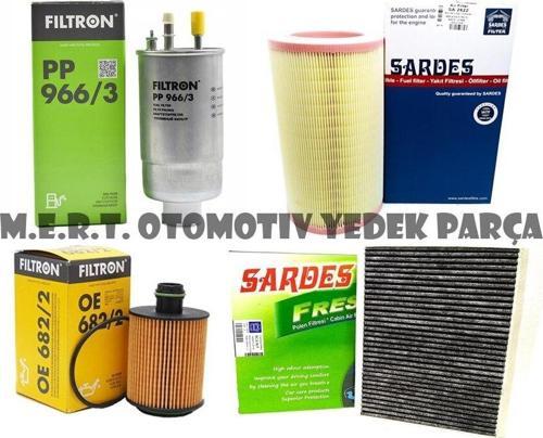 Fiat Bravo 1.6 Multijet Filtre Bakım Seti (2008-2013)