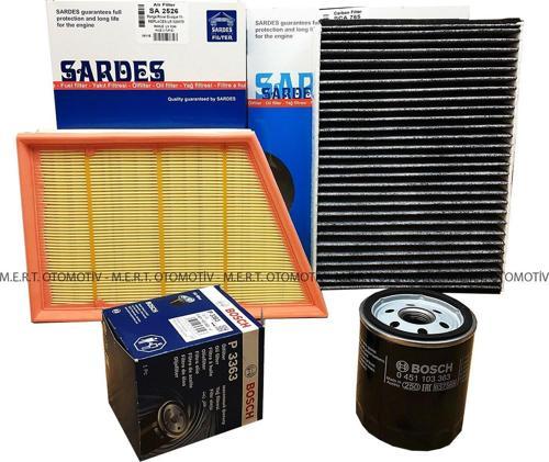 Range Rover Evoque 2.0 Benzinli Filtre Bakım Seti (2011-2015)