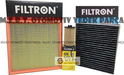 Opel Astra J 1.6 Benzinli Filtron Filtre Bakım Seti (2010-2016)