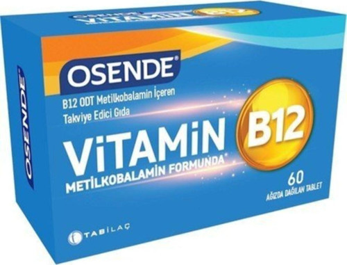 Vitamin B12 60 Ağızda Dağılan Tablet