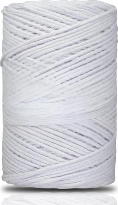 Pamuk Makrome 2 mm Beyaz