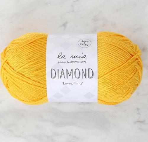 La Mia Diamond Hardal Sarısı El Örgü İpi - L003 - 33722
