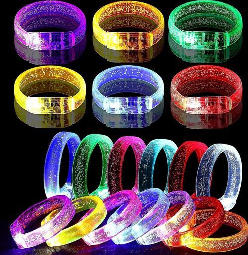 Led Işıklı Pilli Bileklik