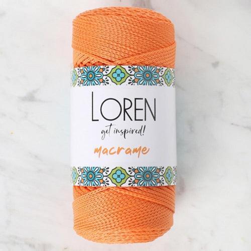  Macrame Turuncu El Örgü İpi - RM 0125 - 34335