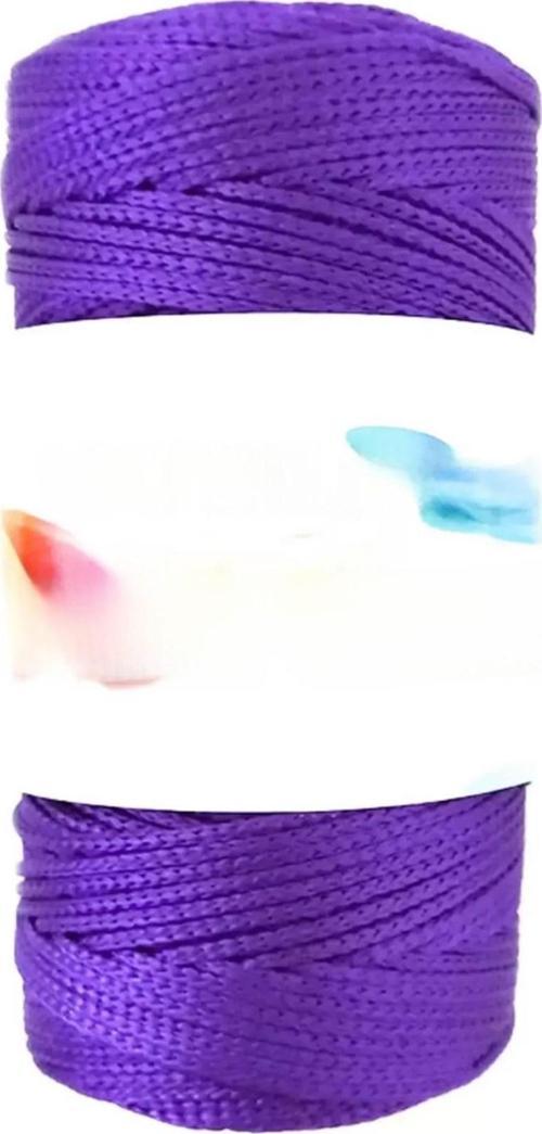 Makrome İpi 3mm Polyester Mor