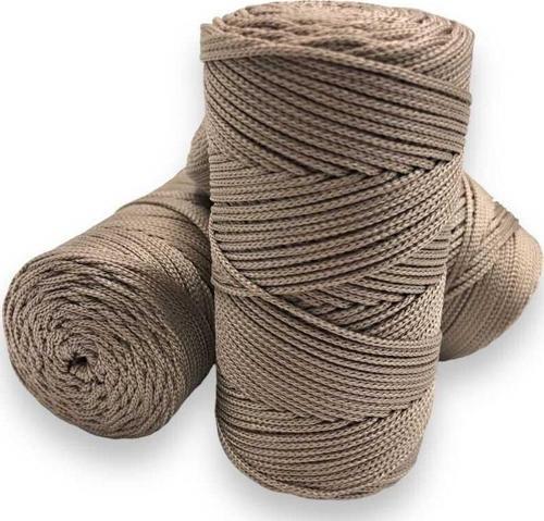 Makrome İpi 3mm Polyester  Vizon