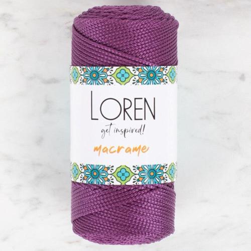  Macrame Mor El Örgü İpi - RM 0160 - 34347