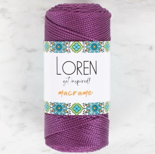  Macrame Mor El Örgü İpi - RM 0160 - 34347