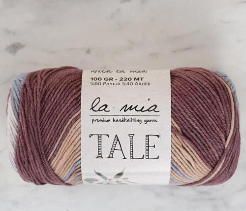 La Mia Tale Ebruli El Örgü İpi - LM146