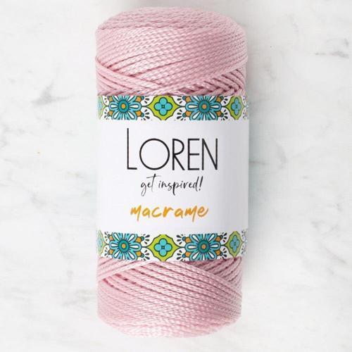  Macrame Toz Pembe El Örgü İpi - RM 072 - 34343