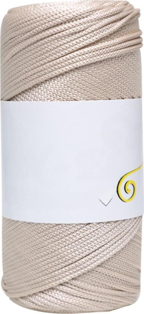 Makrome İpi 3mm Polyester  Bej