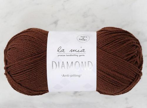 La Mia Diamond Koyu Kahverengi El Örgü İpi - L158 - 33732