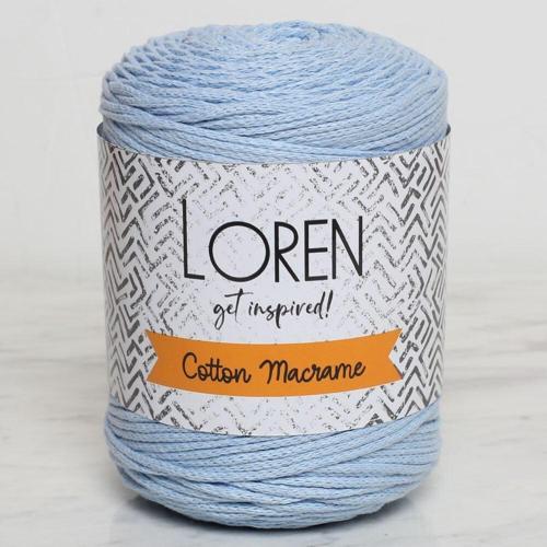  Cotton Macrame Bebe Mavi - R051 - 34375