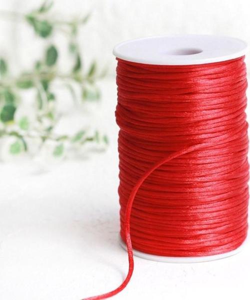 Sıçan Kuyruğu İp 2 mm Kırmızı 90 mt