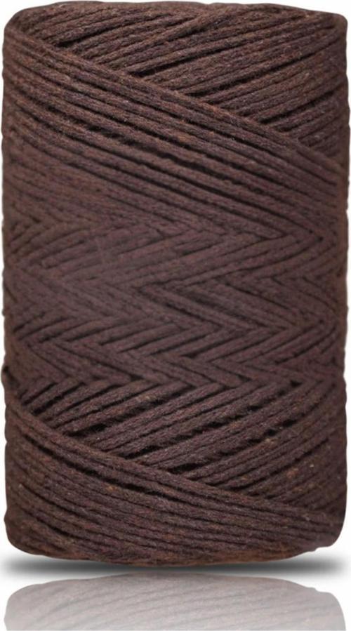 Pamuk Makrome 2 mm Kahverengi