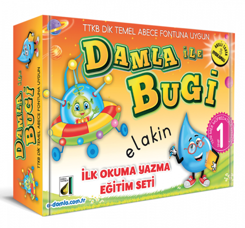 Damla Yayınları Bugi İlk Okuma Yazma Eğitim Seti