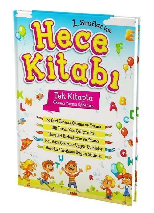 Ema Yayınları 1. Sınıf Hece Kitabı